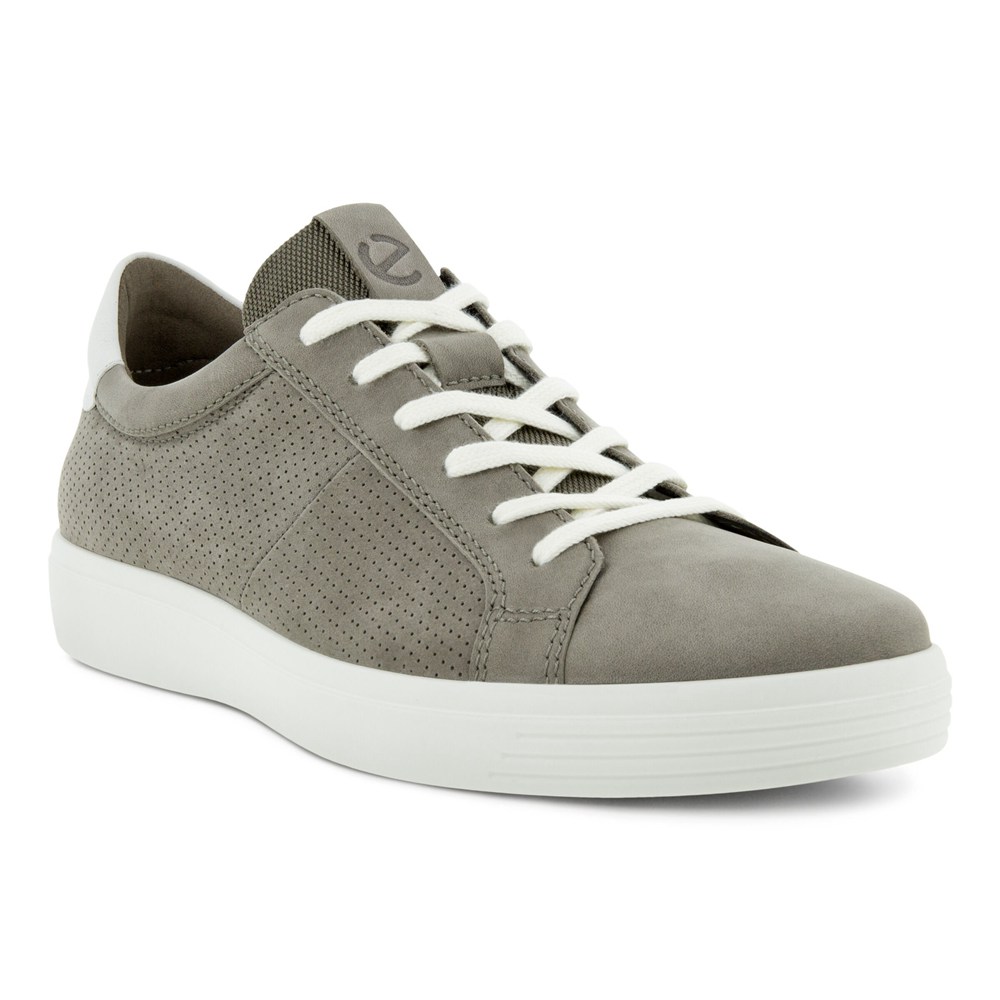 Tenis Hombre - ECCO Soft Classic Laced - Verde Oliva - OUE614230